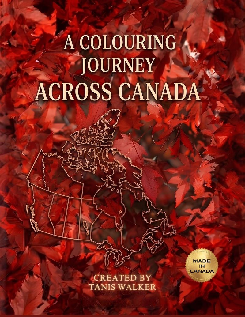 A Colouring Journey Across Canada